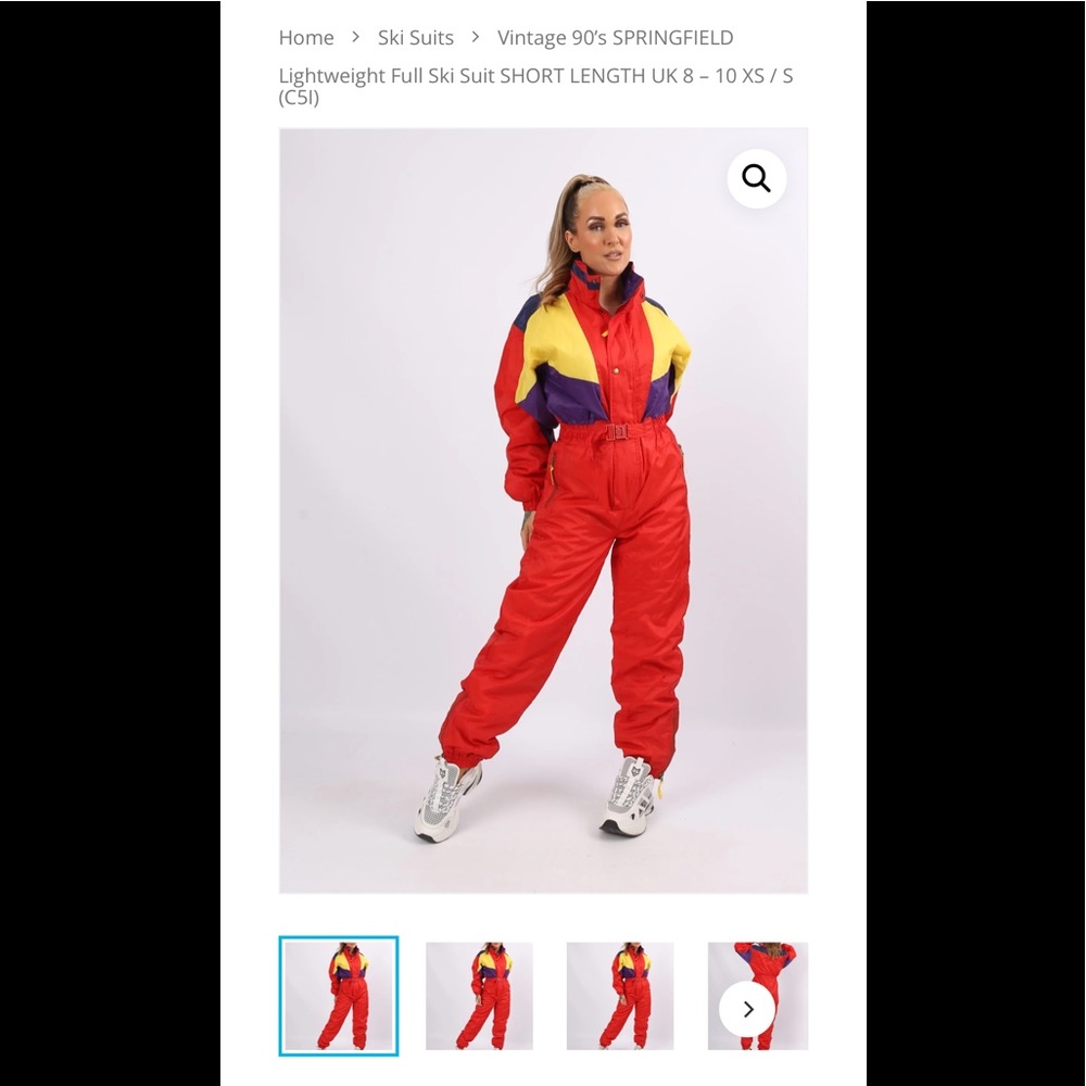 Ski suit